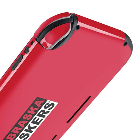 University of Nebraska Red Huskers Nintendo Switch Lite Skin